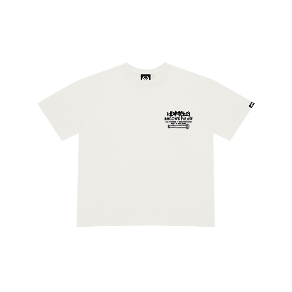 HANGOVER PALACE WHITE TEE