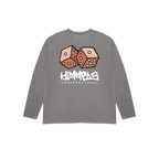 HUSTLE CHARCOAL LONGSLEEVE