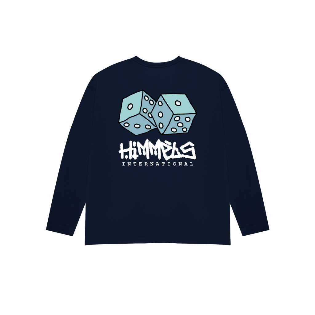 HUSTLE NAVY BLUE LONGSLEEVE