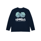 HUSTLE NAVY BLUE LONGSLEEVE