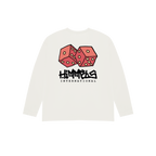 HUSTLE WHITE LONGSLEEVE 
