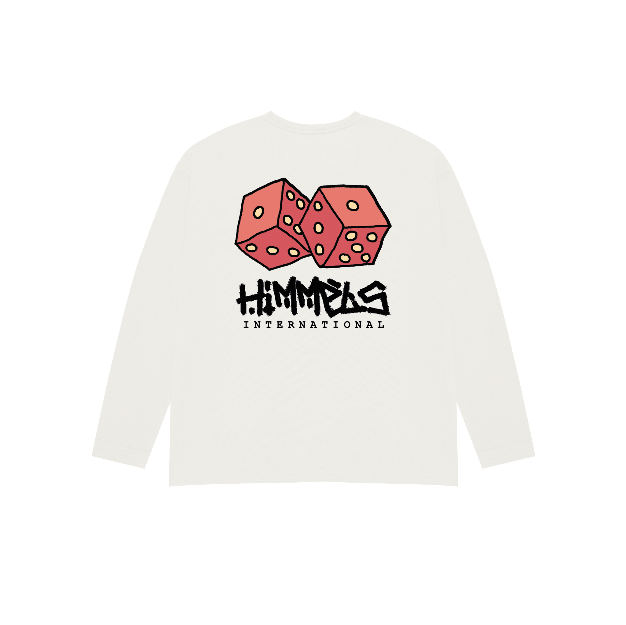 HUSTLE WHITE LONGSLEEVE 