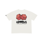 HUSTLE WHITE TEE