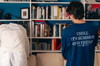 SUMMER FRIDAYS NAVY BLUE LONGSLEEVE