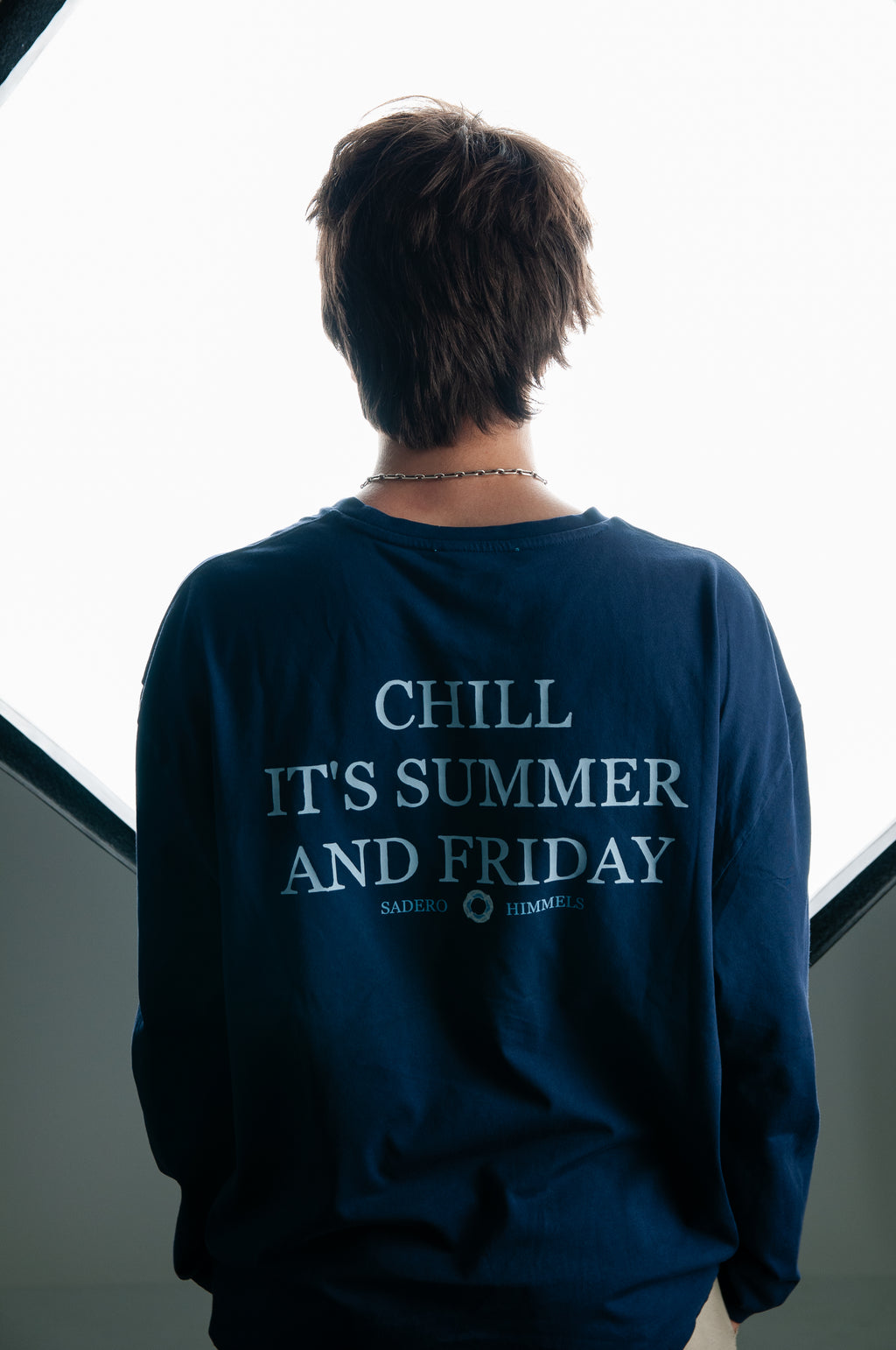 SUMMER FRIDAYS NAVY BLUE LONGSLEEVE