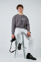SUMMER FRIDAYS CHARCOAL LONGSLEEVE