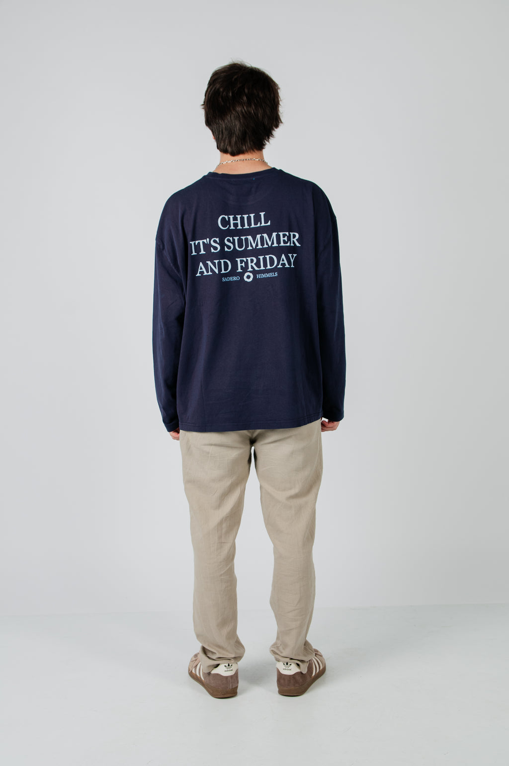 SUMMER FRIDAYS NAVY BLUE LONGSLEEVE