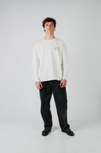 SUMMER FRIDAYS WHITE LONGSLEEVE