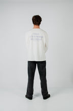 SUMMER FRIDAYS WHITE LONGSLEEVE