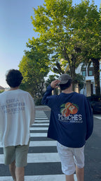 PEACHES NAVY BLUE LONGSLEEVE