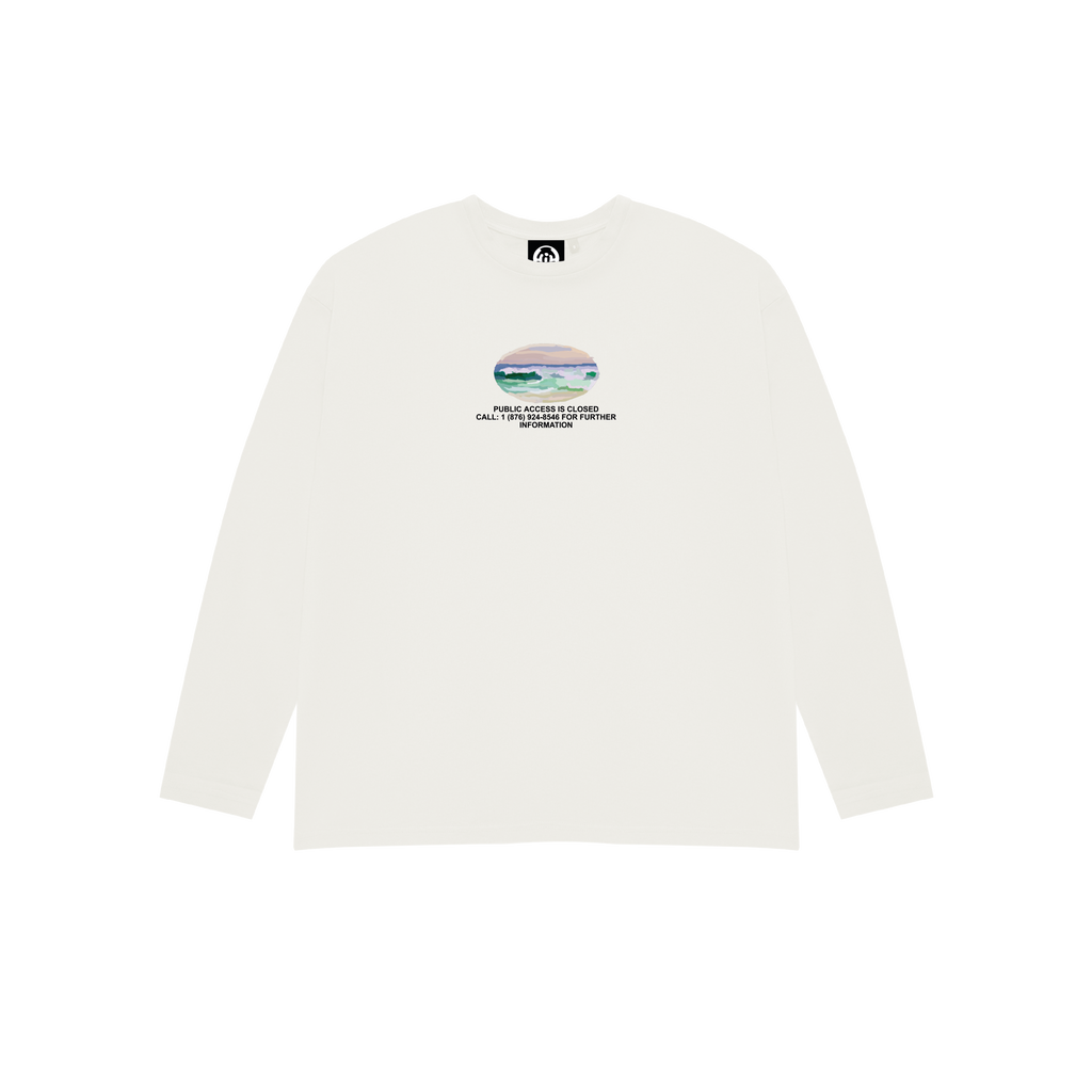 JAMAICA TOUR LONG SLEEVE T-SHIRT WHITE