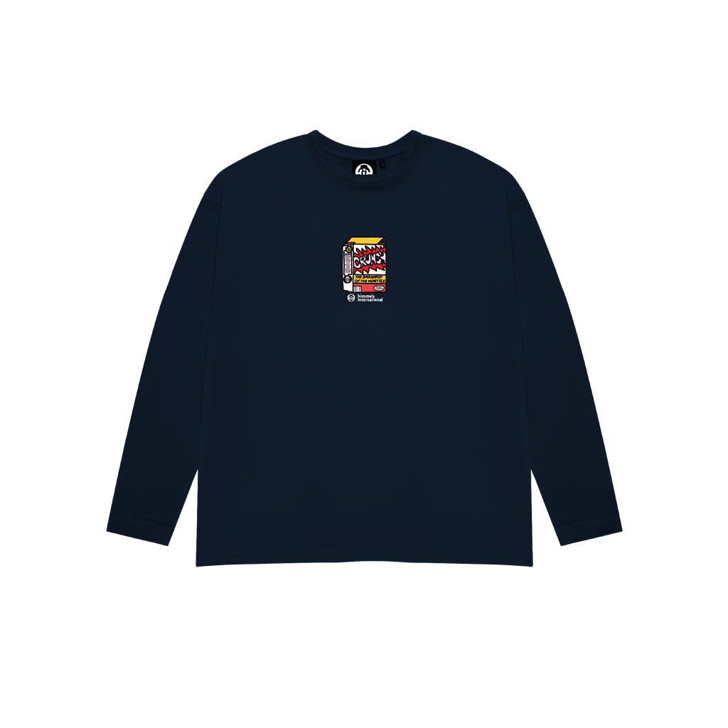NAVY NINETIES CEREAL LONG SLEEVE T-SHIRT