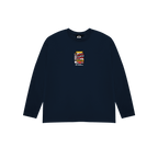 NAVY NINETIES CEREAL LONG SLEEVE T-SHIRT