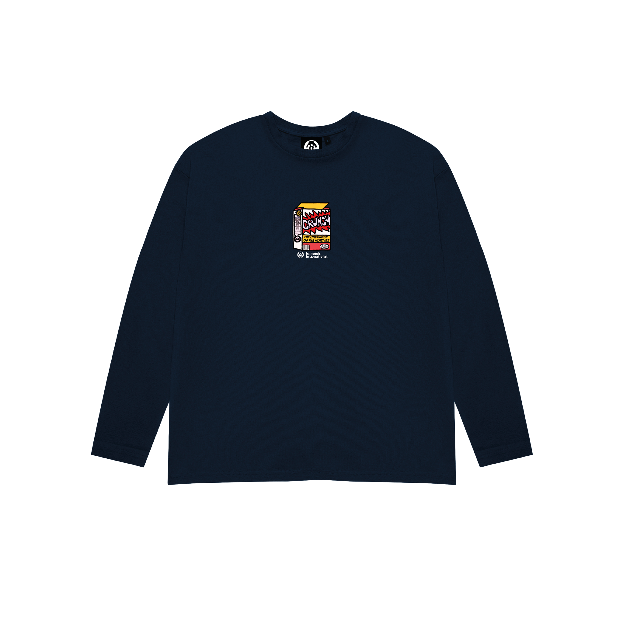 NAVY NINETIES CEREAL LONG SLEEVE T-SHIRT