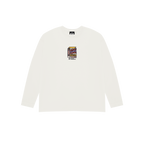 NINETIES CEREAL LONG SLEEVE T-SHIRT WHITE