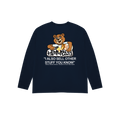 NAVY NINETIES CEREAL LONG SLEEVE T-SHIRT