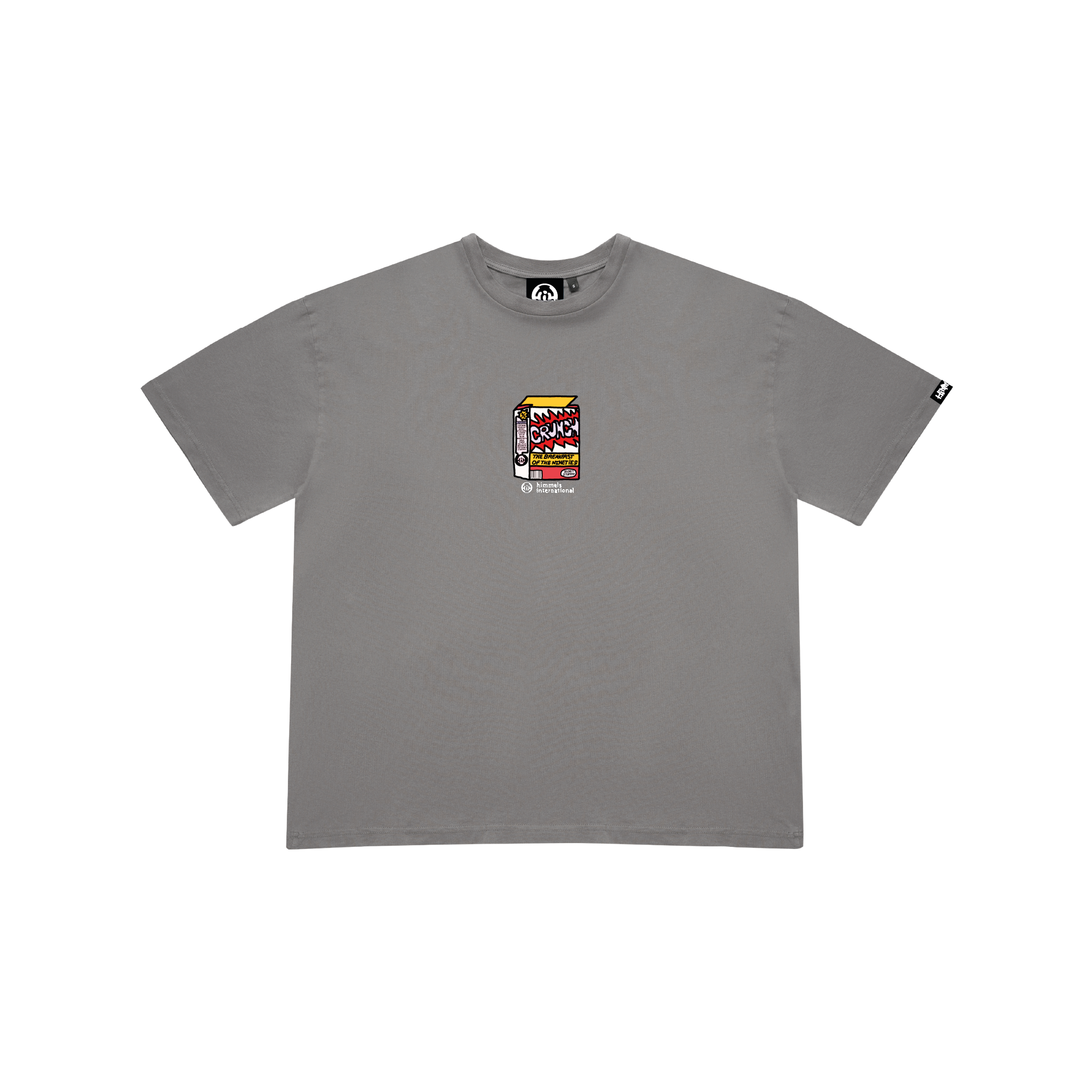 NINETIES CEREAL CHARCOAL T-SHIRT