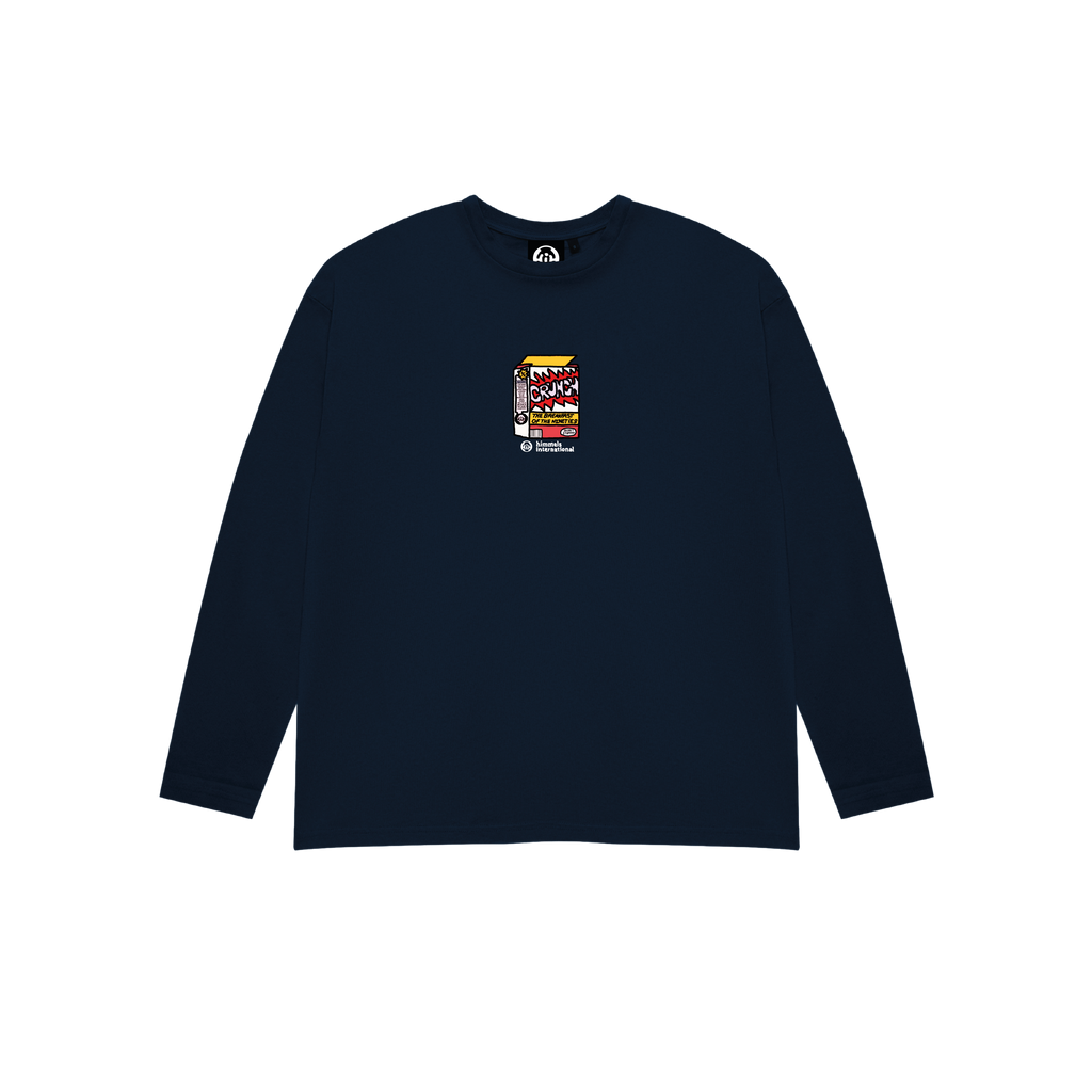 NAVY NINETIES CEREAL LONG SLEEVE T-SHIRT