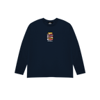 NAVY NINETIES CEREAL LONG SLEEVE T-SHIRT