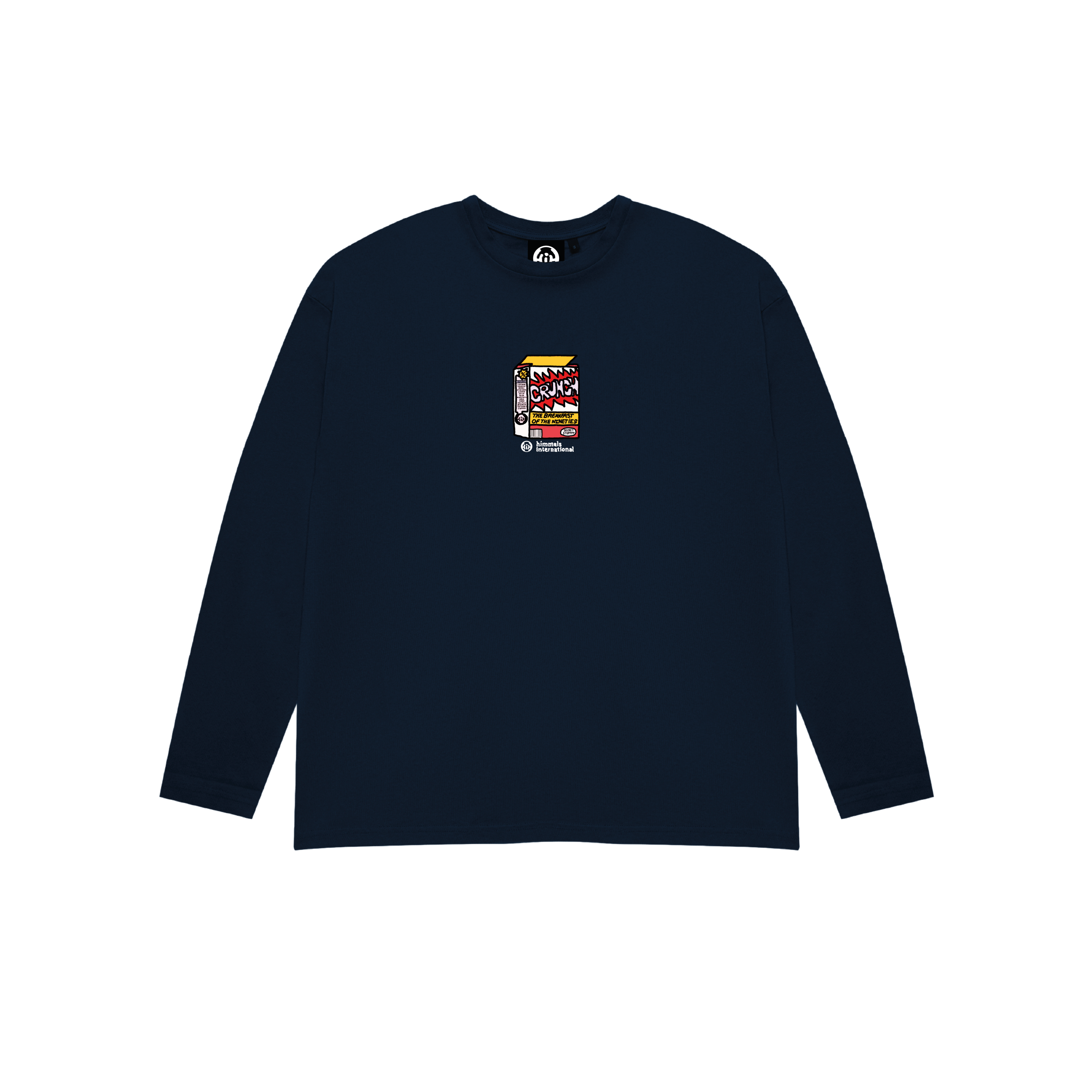 NAVY NINETIES CEREAL LONG SLEEVE T-SHIRT