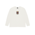 NINETIES CEREAL LONG SLEEVE T-SHIRT WHITE