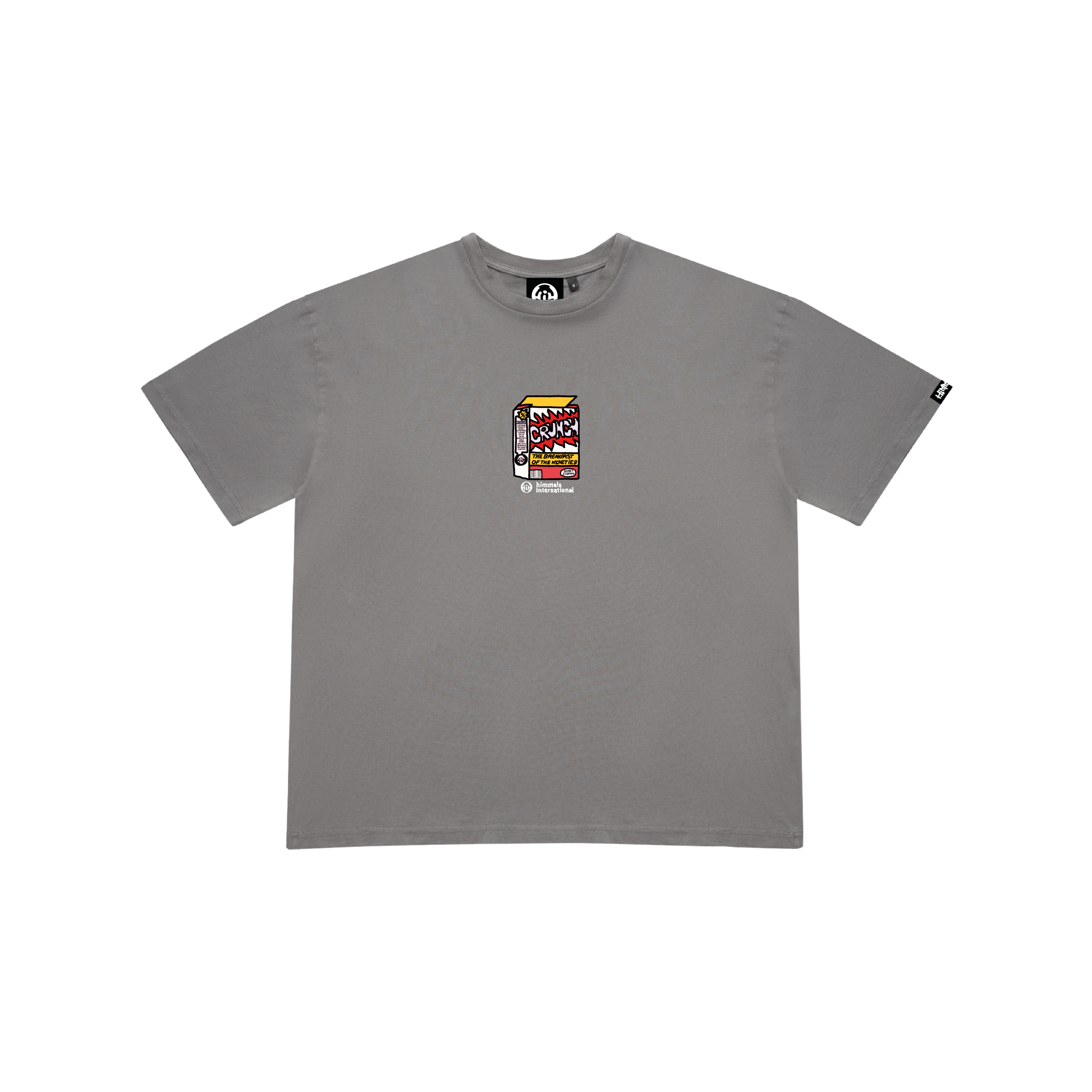 NINETIES CEREAL CHARCOAL T-SHIRT