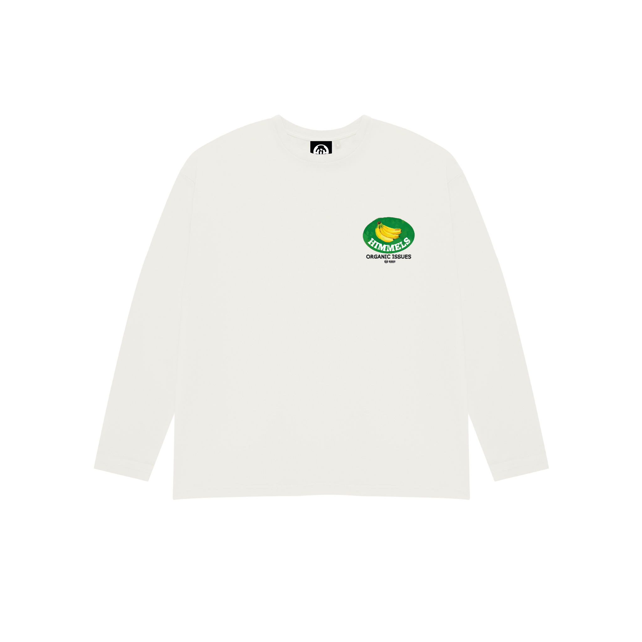 ORGANIC ISSUES LONG SLEEVE T-SHIRT WHITE