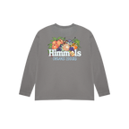 ORGANIC ISSUES LONG SLEEVE T-SHIRT CHARCOAL