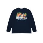 ORGANIC ISSUES LONG SLEEVE T-SHIRT NAVY BLUE