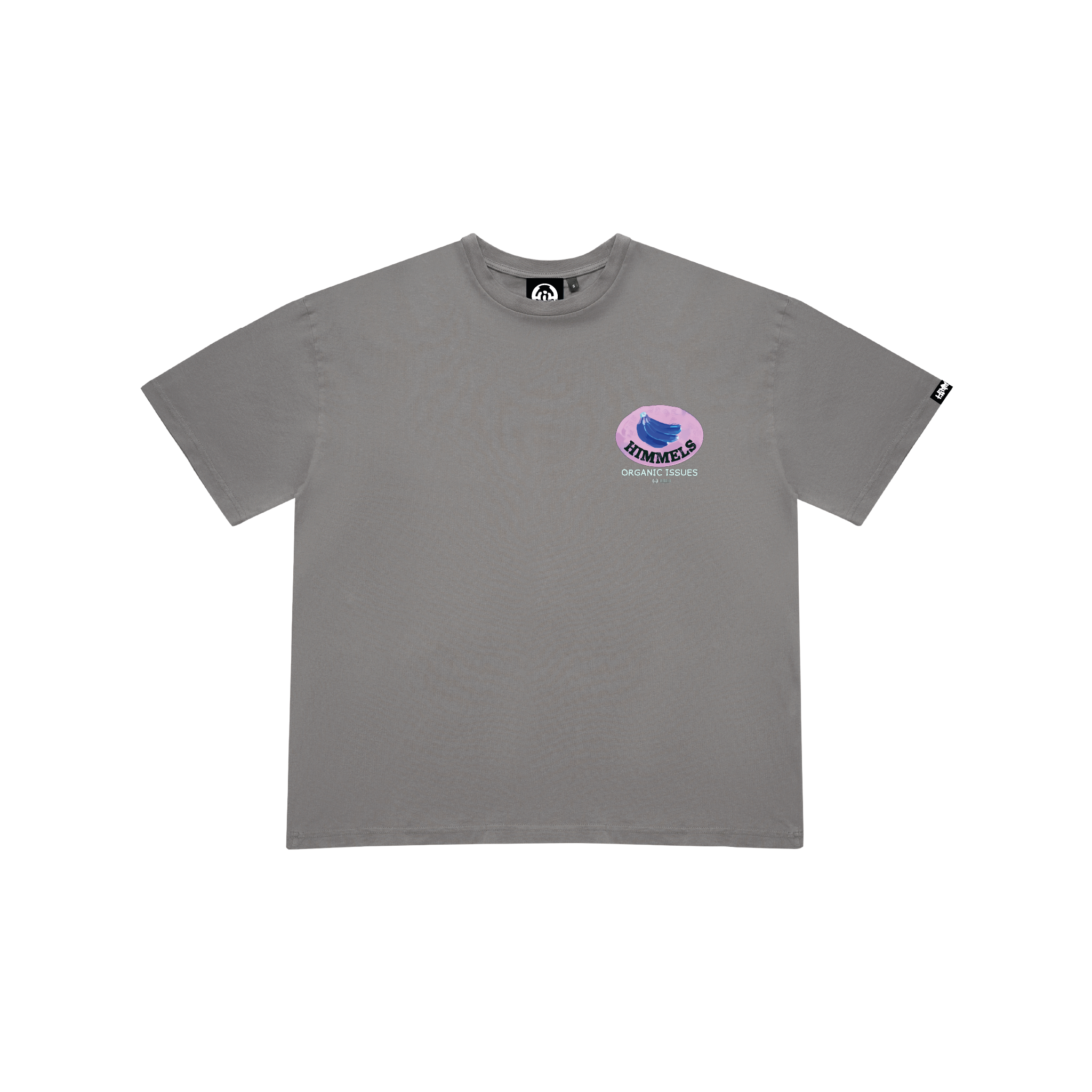 ORGANIC ISSUES T-SHIRT CHARCOAL
