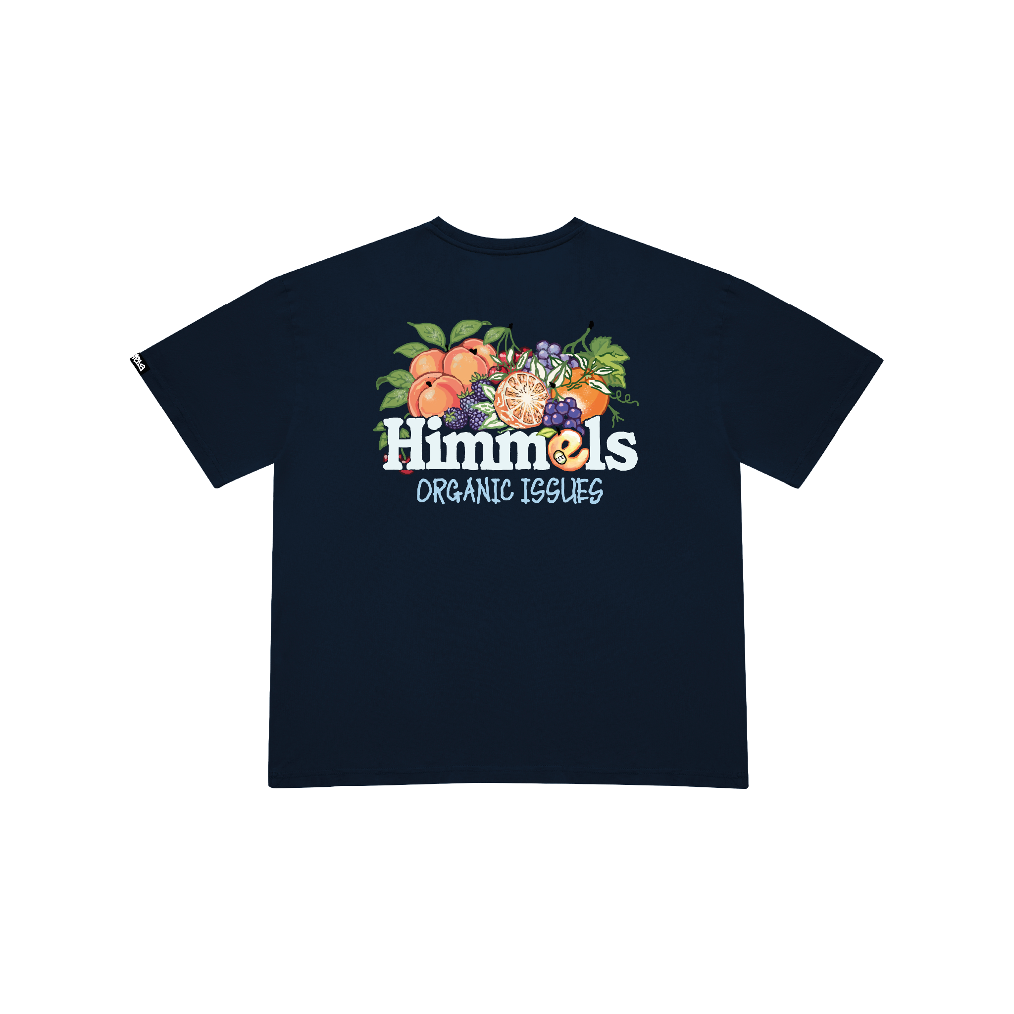 NAVY ORGANIC ISSUES T-SHIRT