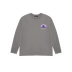ORGANIC ISSUES LONG SLEEVE T-SHIRT CHARCOAL