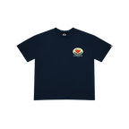 NAVY ORGANIC ISSUES T-SHIRT