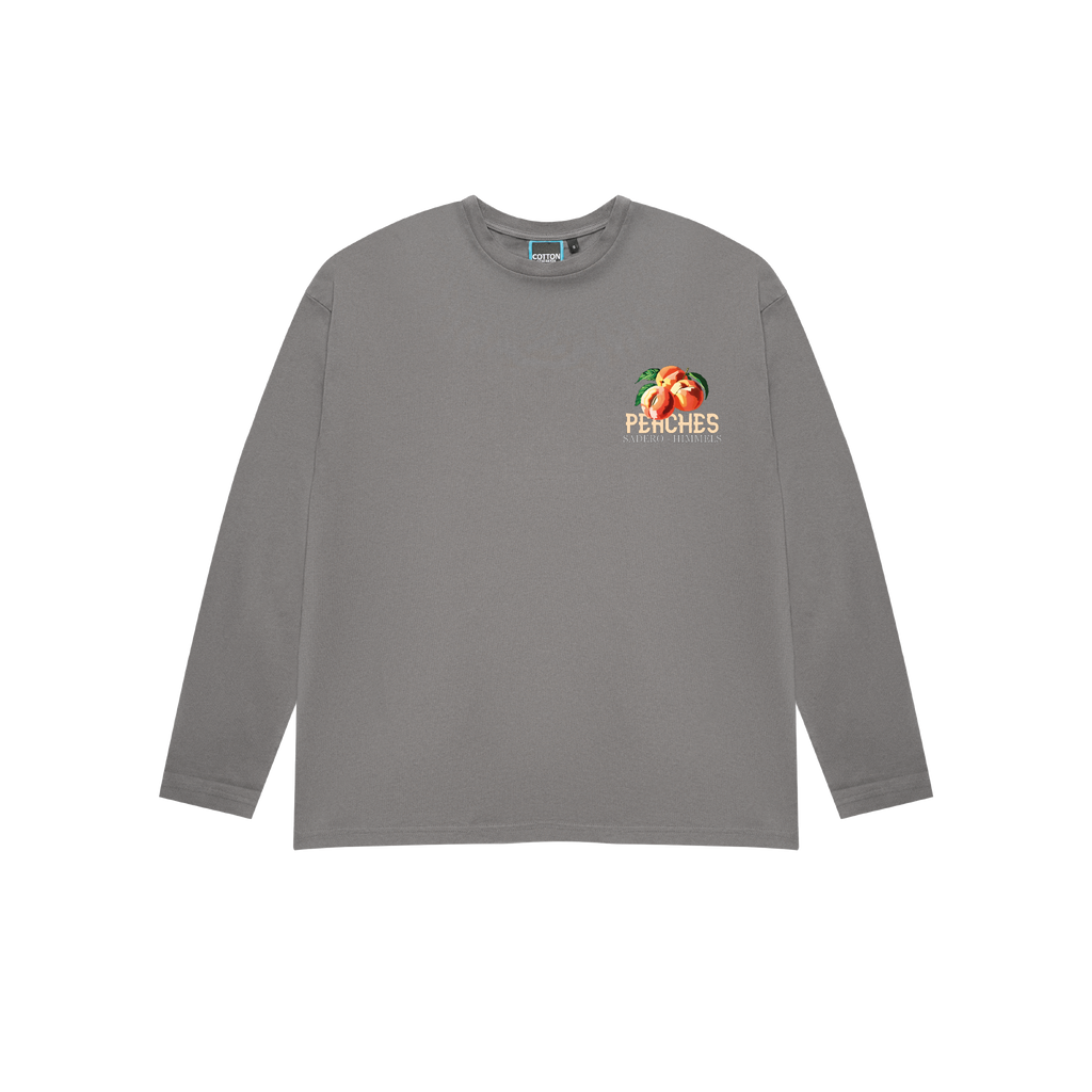 PEACHES CHARCOAL LONGSLEEVE