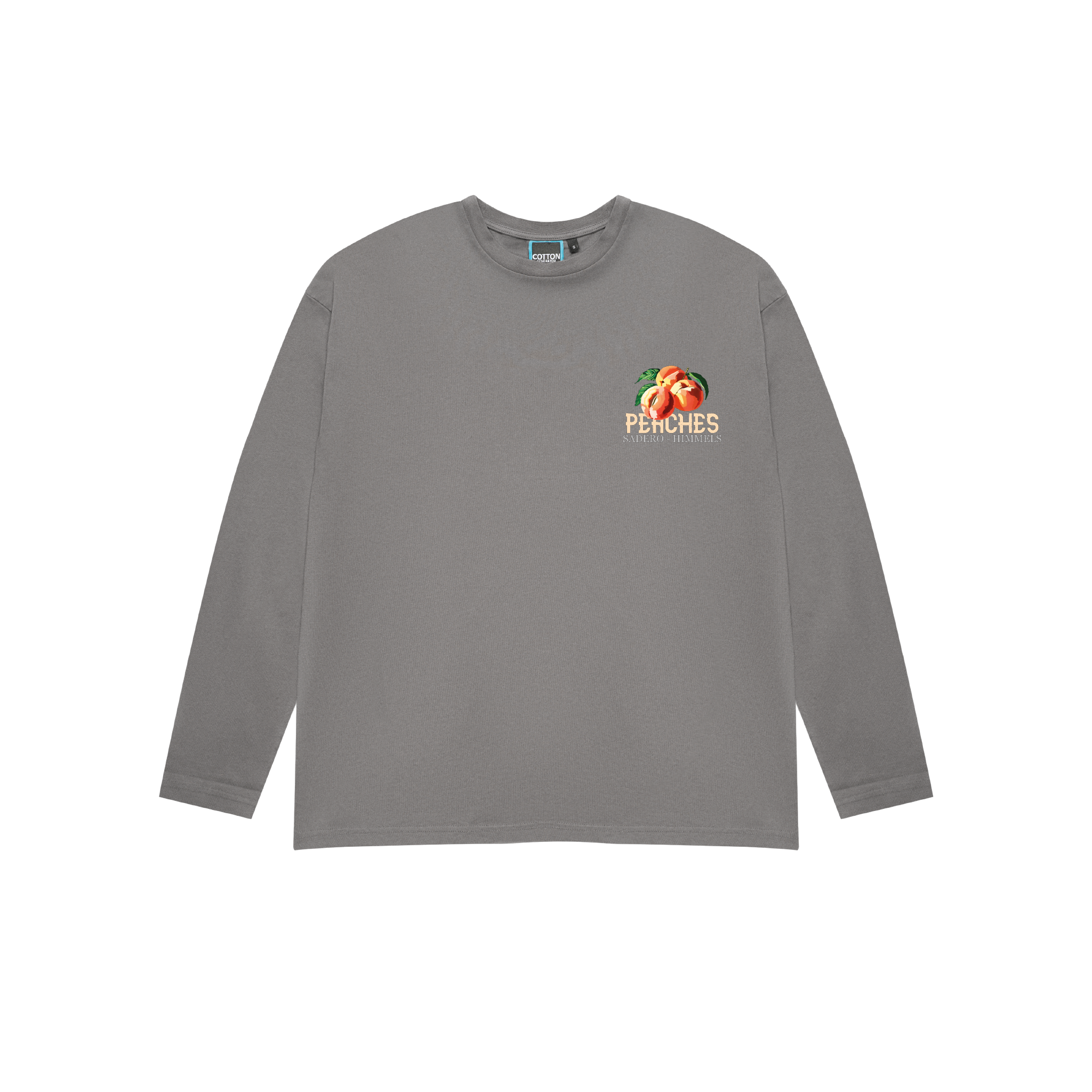 PEACHES CHARCOAL LONGSLEEVE