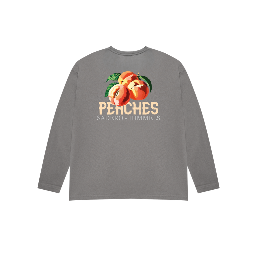 PEACHES CHARCOAL LONGSLEEVE