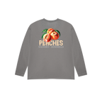 PEACHES CHARCOAL LONGSLEEVE