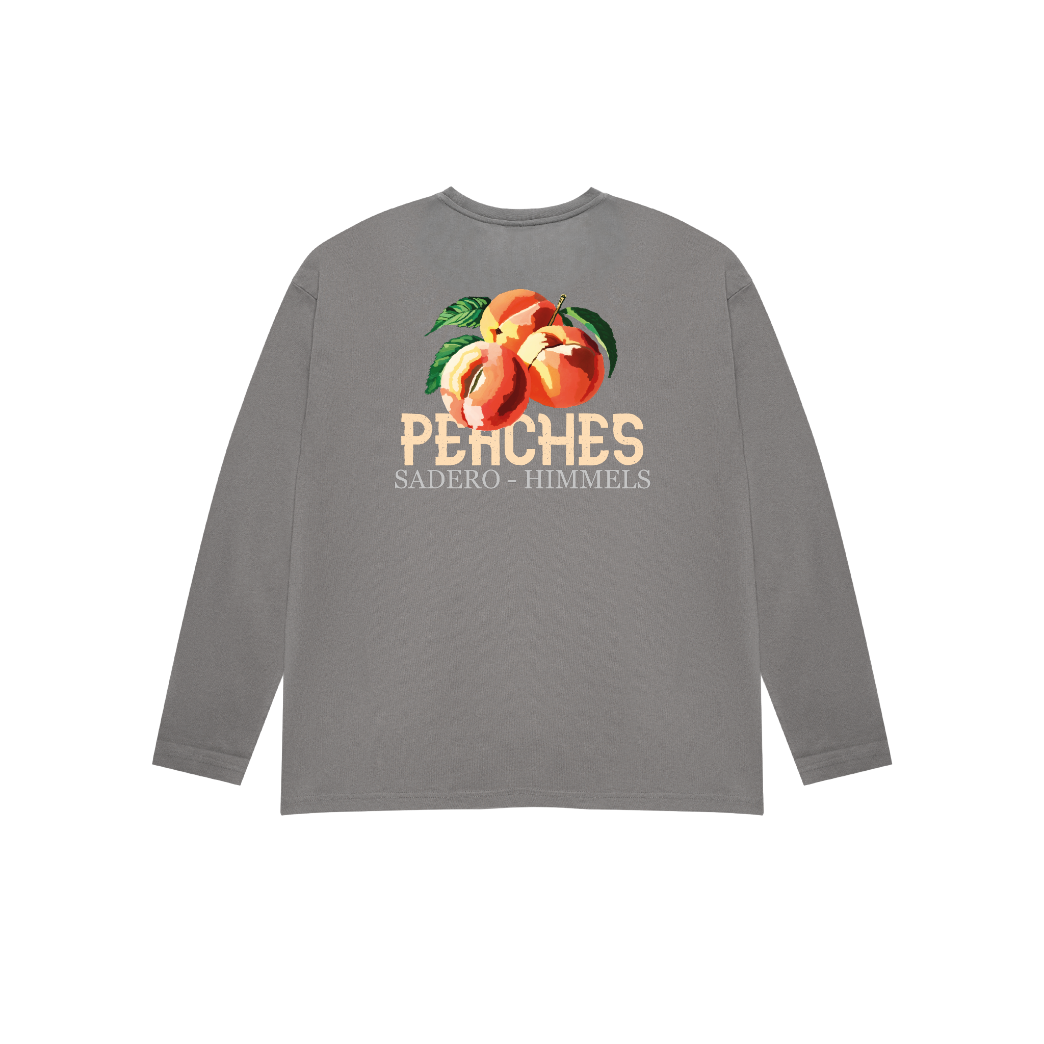 PEACHES CHARCOAL LONGSLEEVE