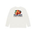 PEACHES WHITE  LONGSLEEVE