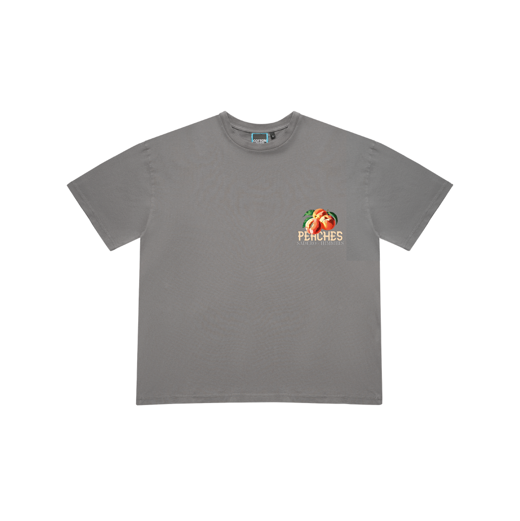 PEACHES CHARCOAL TEE