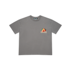 PEACHES CHARCOAL TEE