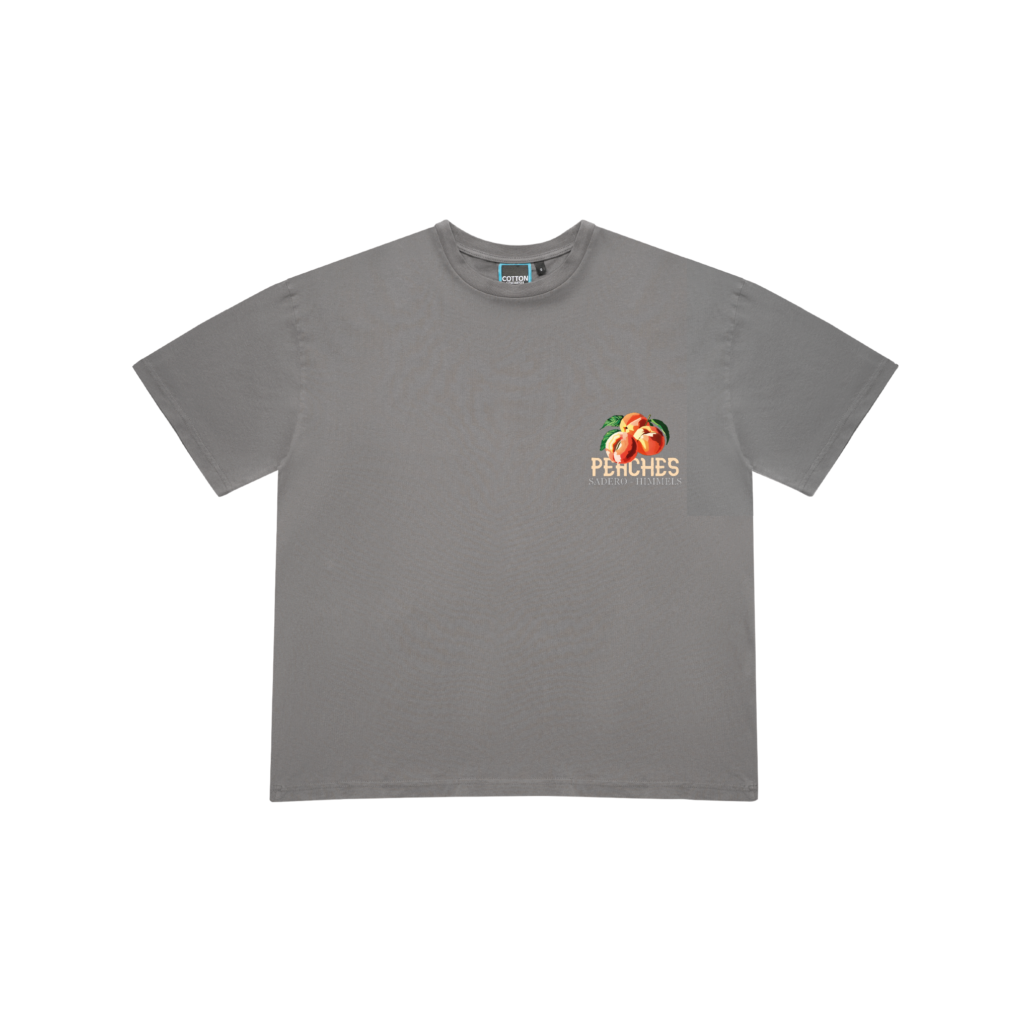 PEACHES CHARCOAL TEE