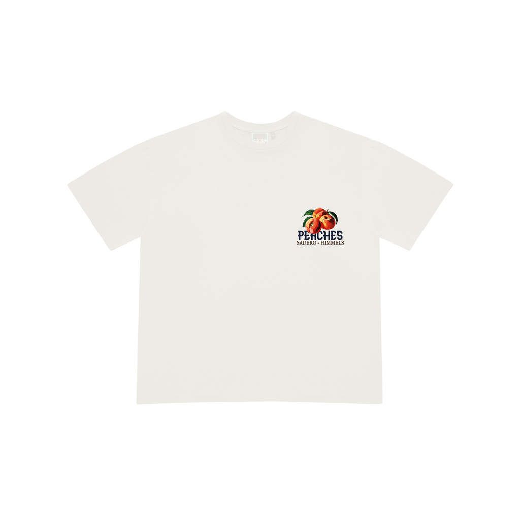 PEACHES WHITE TEE