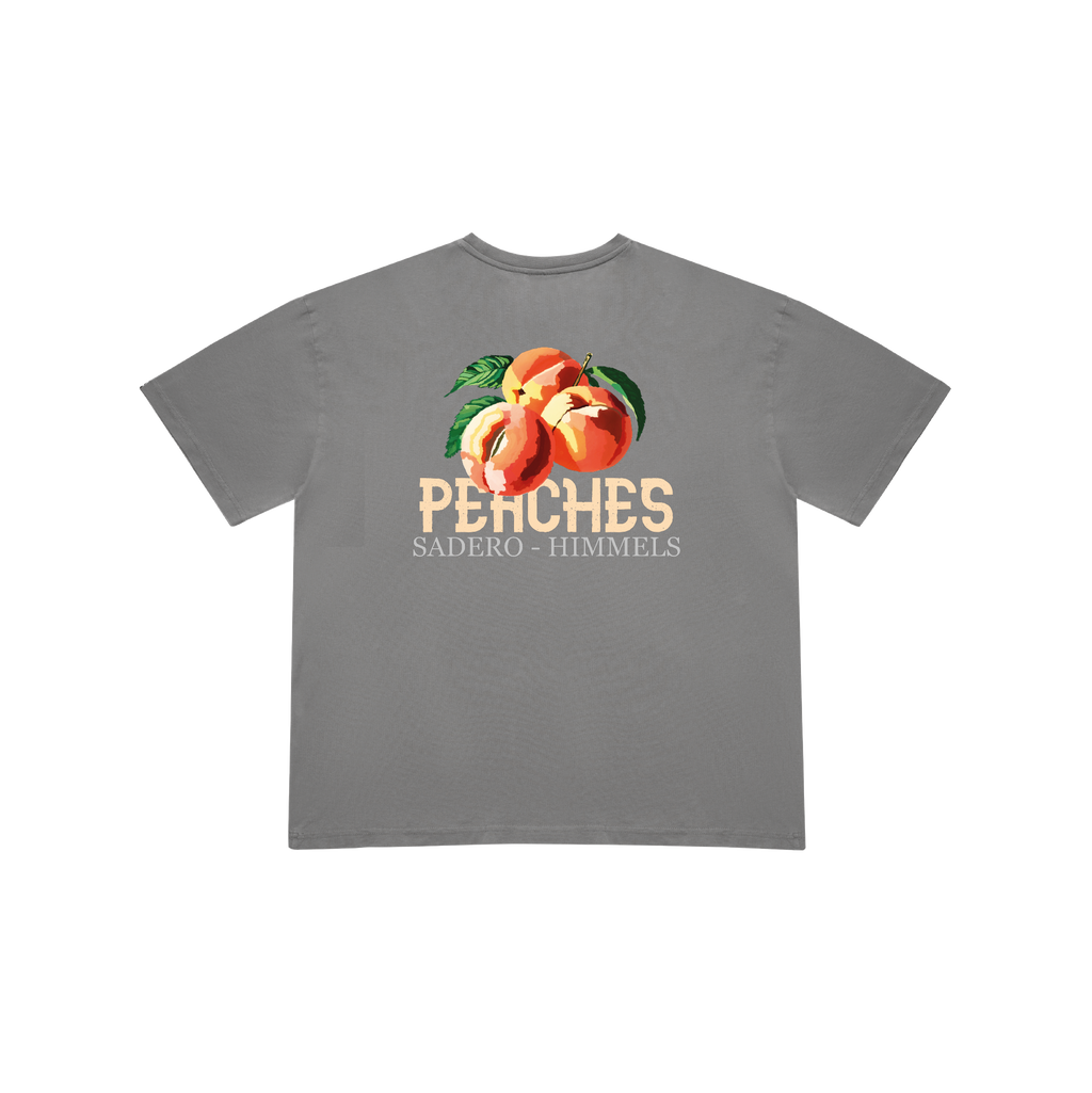 PEACHES CHARCOAL TEE