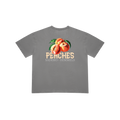 PEACHES CHARCOAL TEE