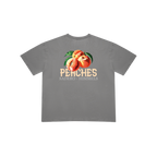 PEACHES CHARCOAL TEE