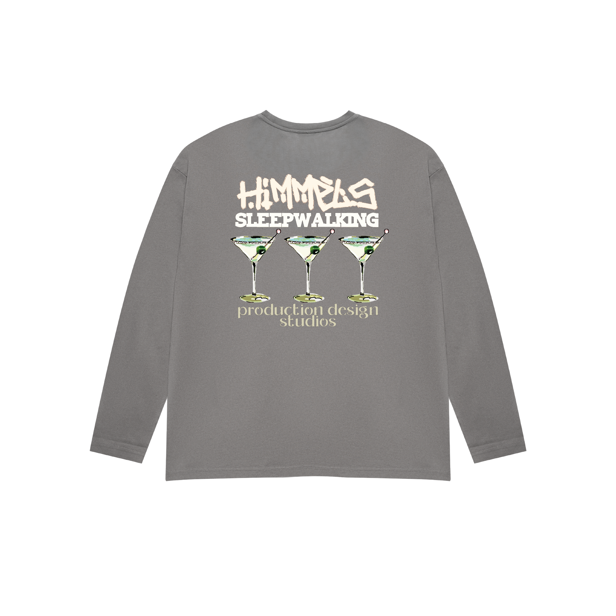 SLEEPWALKING CHARCOAL LONGSLEEVE