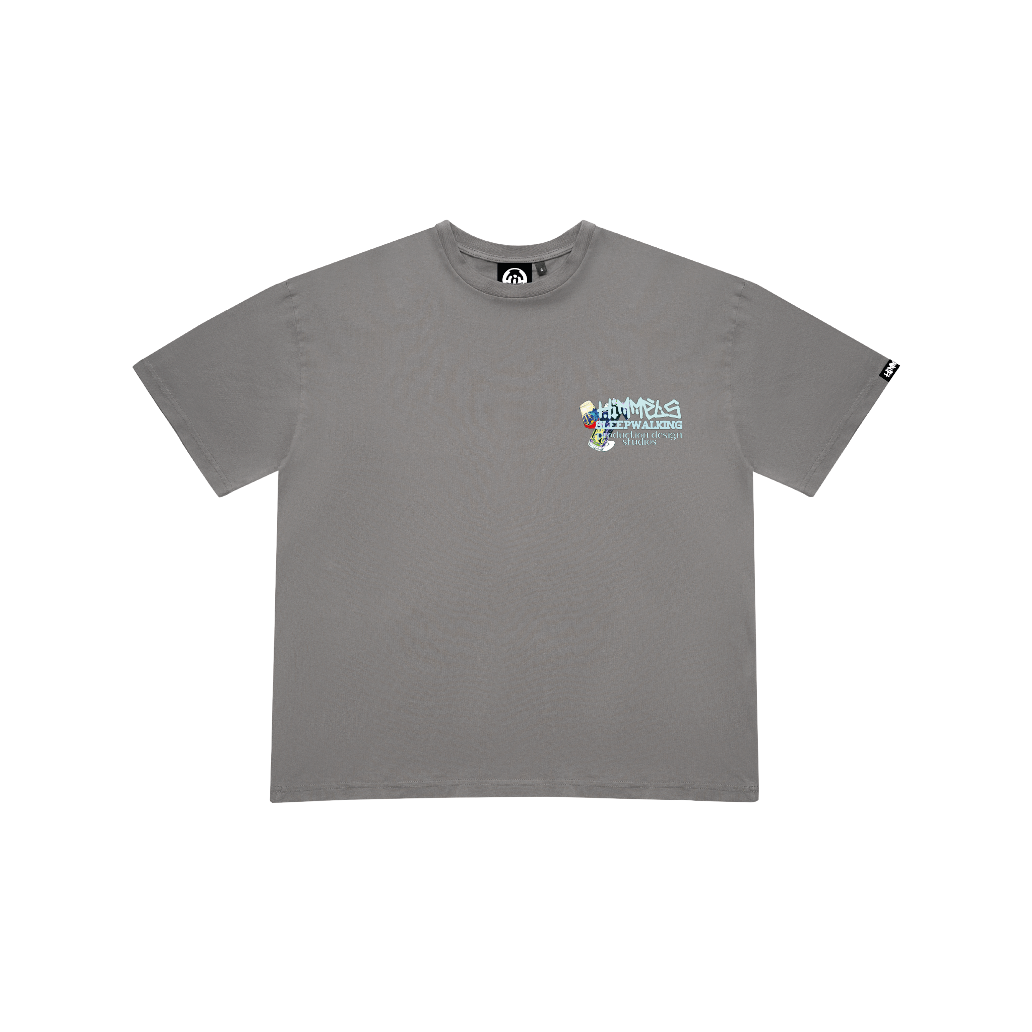 SLEEPWALKING CHARCOAL TEE