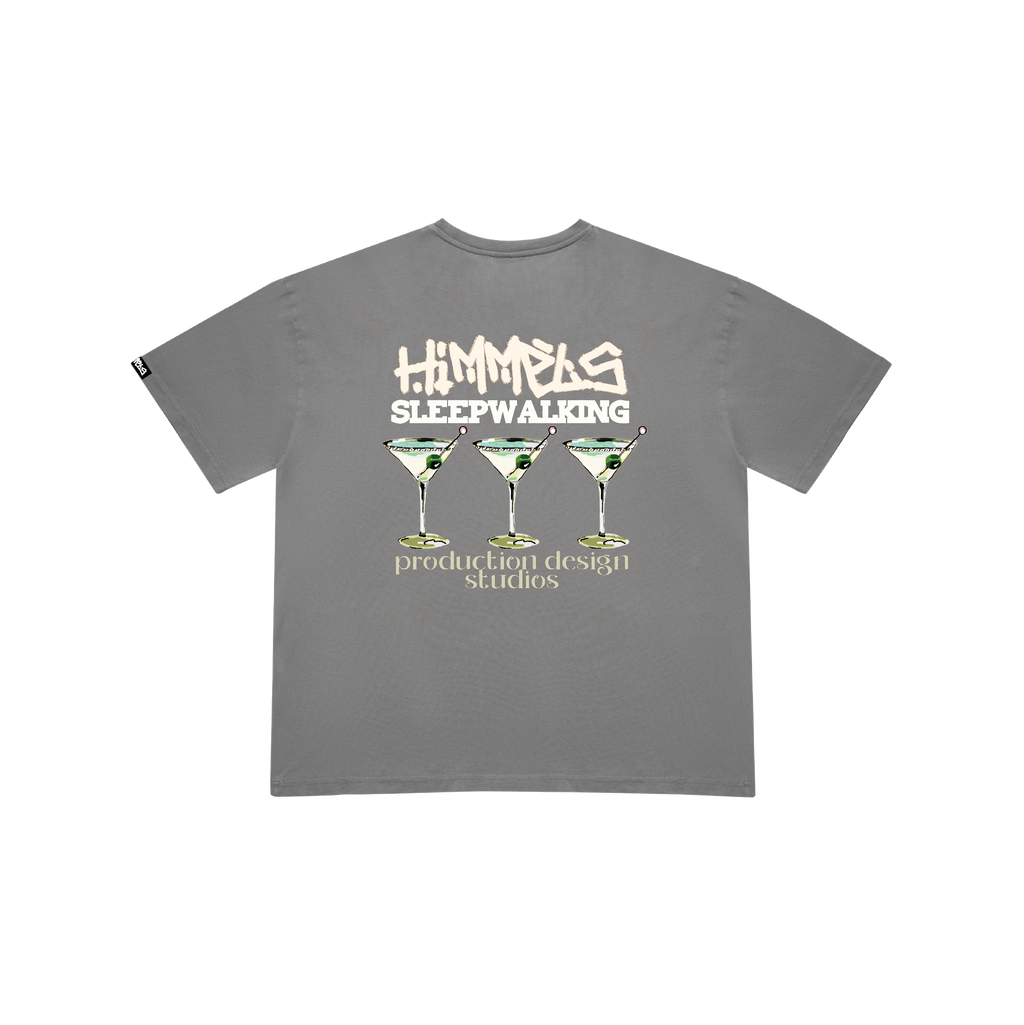 SLEEPWALKING CHARCOAL TEE