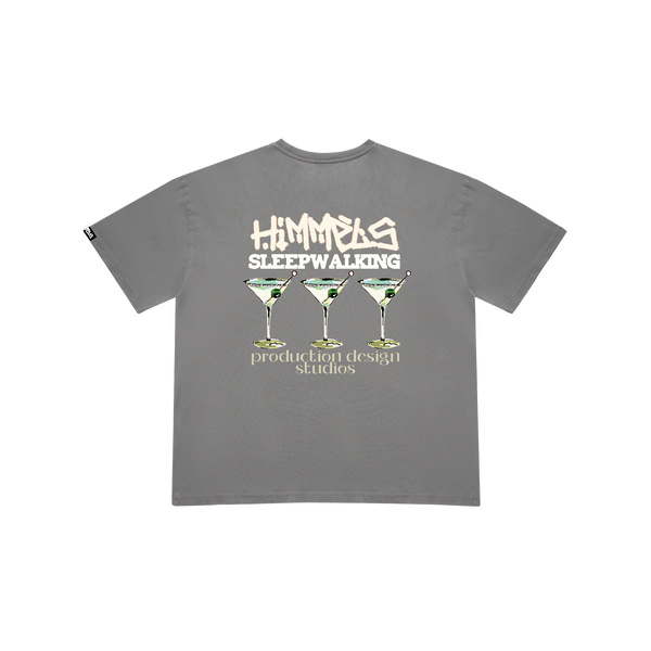 SLEEPWALKING CHARCOAL TEE